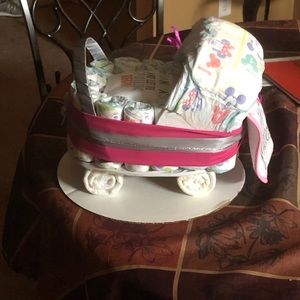 Diaper cakes starting at $40